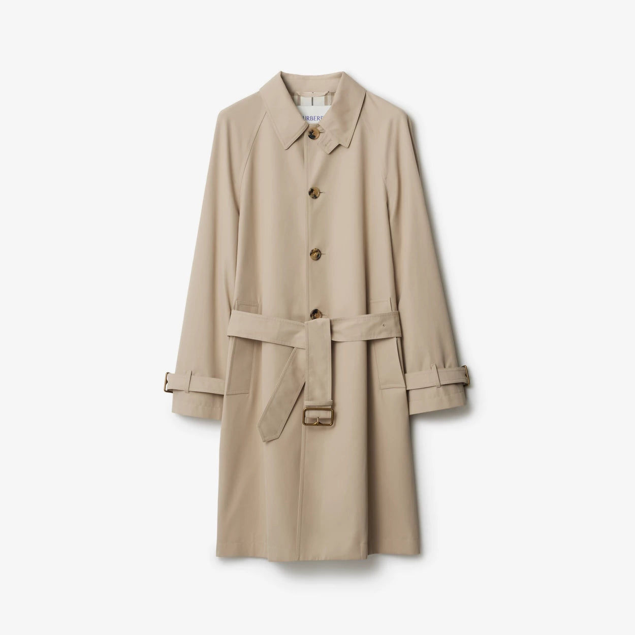 Long Gabardine Car Coat