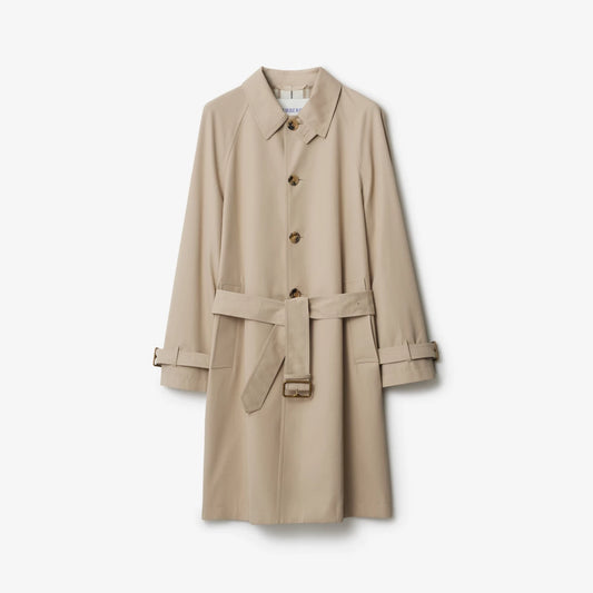 Long Gabardine Car Coat