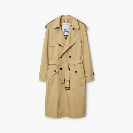 Mid-length Gabardine Trench Coat